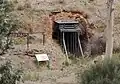Lower adit mine entrance