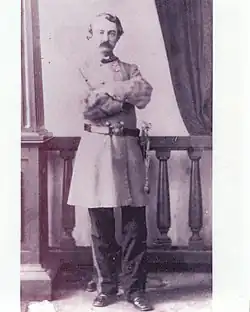 William H. C. Whiting, standing