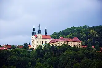 Basilica of St. Mary in the Kalwaria Zebrzydowska Park, Wieliczka Foothills