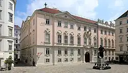 Bohemian Court Chancellery, Vienna, 1708–14