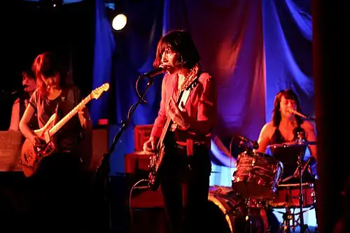 Wild Flag performing in November 2011