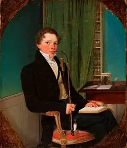 Portrait of the anatomist Henrik Carl Bang Bendz, the artist's brother