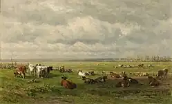 W. Roelofs, Pasture landscape with cattle, c. 1880, oil on canvas, Rijksmuseum