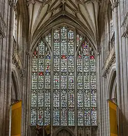 The Great West Window, now a mosaic