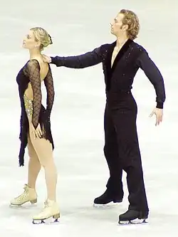 Kati Winkler and Rene Lohse at the 2004 World Championships