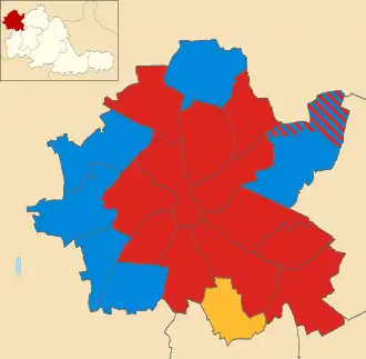 2010 results map