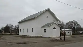 Woodbridge Township Hall in Frontier