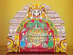 Prabha of Devi Subhadra's Ratha, Puri, Odisha.