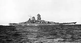 Yamato, lead ship of Japan's largest and final battleship class
