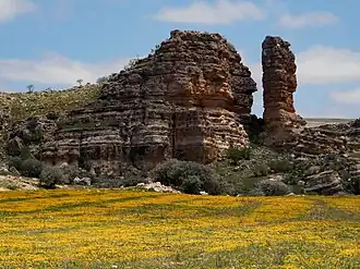 Yeşildere rock formation