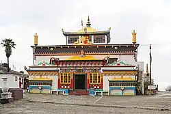 The Yiga Choeling Monastery in Ghum, West Bengal.