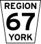 York Regional Road 67