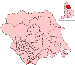 Map of constituency