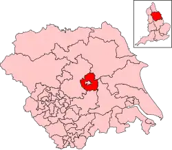Map of constituency