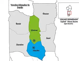 Yoruba-Idaasha Homeland (Green & Blue), Benin