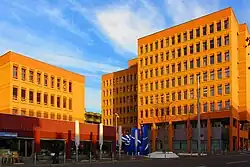 Dorflinde, district administration buildings at Schwamendingenstrasse