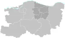 Longhaidonglu is located in Zhengzhou