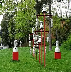 Dialogue VIII - Lighting conductor, Zlín (1994)