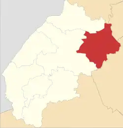 Location of Zolochiv Raion