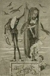 Frontispiece for The Supreme Vice by Peladan (1884) etching and aquatint (11.75 x 7.78&nbsp;cm) Los Angeles County Museum of Art