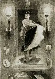 The Vengeance of a Woman (c. 1882–1886) etching (12.38 x 9.05&nbsp;cm) Los Angeles County Museum of Art