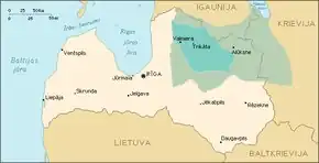 Tālava and its border speculations in 12-13th centuries.